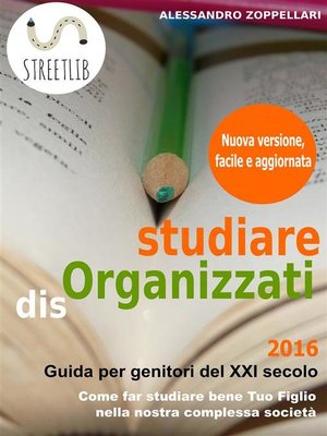 cover image of studiare disOrganizzati